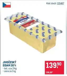 Makro Jihočeský eidam 30 % nabídka