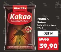 Kaufland MARILA Kakao holandského typu 100 g nabídka