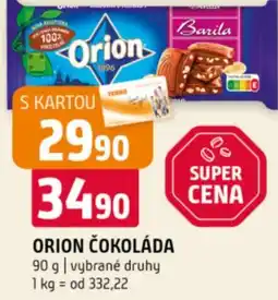 Terno Orion čokoláda nabídka
