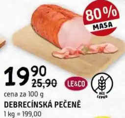 Terno Debrecínská pečeně nabídka
