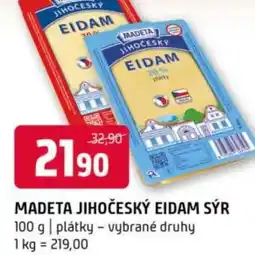Terno Madeta jihočeský eidam sýr nabídka