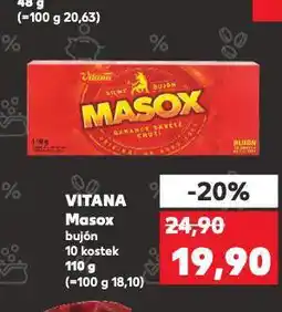 Kaufland Vitana masox nabídka