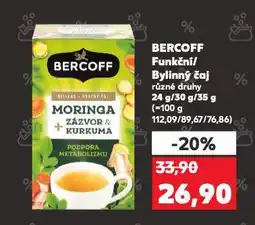 Kaufland Bercoff čaj nabídka