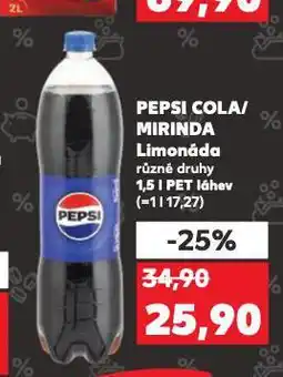Kaufland Mirinda nabídka