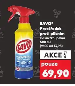Kaufland Savo prostředek proti plísním nabídka