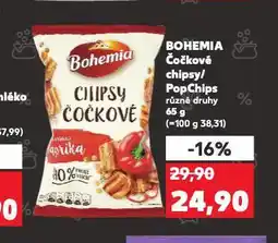 Kaufland Bohemia popchips nabídka