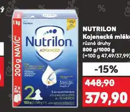 Kaufland Nutrilon kojenecká výživa nabídka