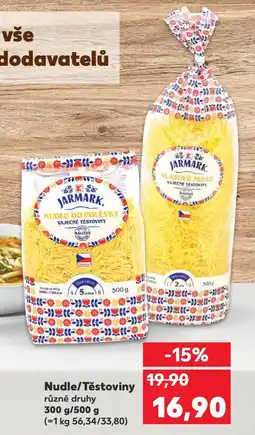 Kaufland Těstoviny nabídka