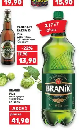 Kaufland Pivo braník nabídka