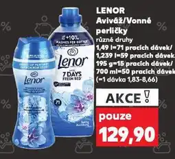 Kaufland Lenor vonné perličky nabídka