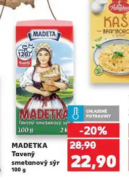 Kaufland Madetka tavený sýr nabídka