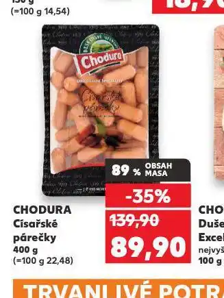 Kaufland Císařské párečky nabídka