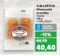 Kaufland Olomoucké tvarůžky nabídka