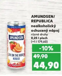 Kaufland Amundsen nealkoholický ochucený nápoj nabídka