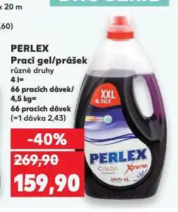 Kaufland Perlex prací prostředek nabídka