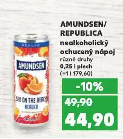 Kaufland Republica nealkoholický ochucený nápoj nabídka