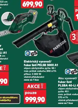 Kaufland Elektrický fukar listí nabídka