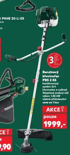 Kaufland Benzínový křovinořez nabídka
