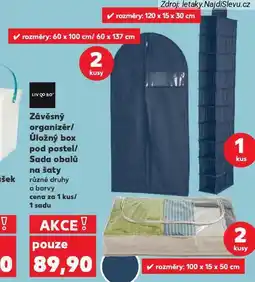 Kaufland Úložný box pod postel nabídka