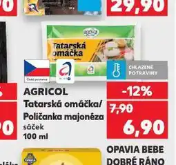 Kaufland Agricol poličanka majonéza nabídka