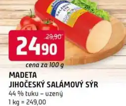 Terno Madeta jihočeský salámový sýr nabídka