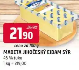 Terno Madeta jihočeský eidam sýr nabídka
