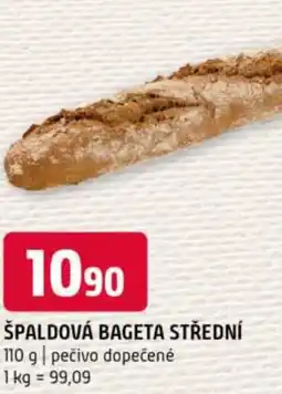 Terno Špaldová bageta střední nabídka