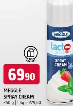 Terno Meggle spray cream nabídka
