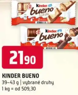 Terno Kinder bueno nabídka