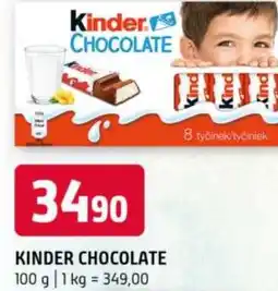 Terno Kinder chocolate nabídka