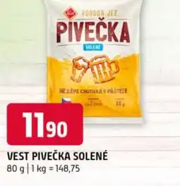 Terno Vest pivečka solené nabídka