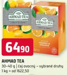 Terno Ahmad tea nabídka