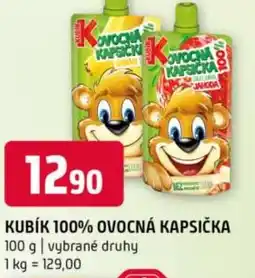 Terno Kubík 100% ovocná kapsička nabídka