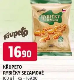 Terno Křupeto rybičky sezamové nabídka