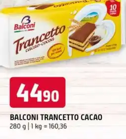 Terno Balconi trancetto cacao nabídka