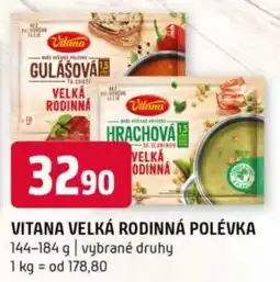Terno Vitana velká rodinná polévka nabídka