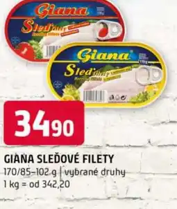 Terno Giana sleďové filety nabídka