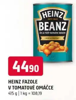 Terno Heinz fazole v tomatové omáčce nabídka