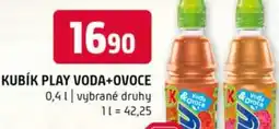 Terno Kubík play voda+ovoce nabídka