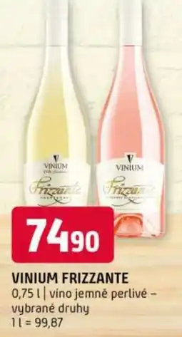 Terno Vinium frizzante nabídka