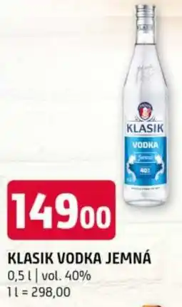 Terno Klasik vodka jemná nabídka