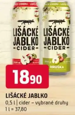 Terno Lišácké jablko nabídka