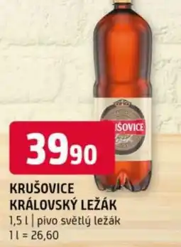 Terno Krušovice královský ležák nabídka