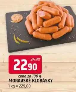 Terno Moravské klobásky nabídka