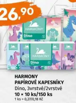 Terno Harmony papírové kapesníky nabídka