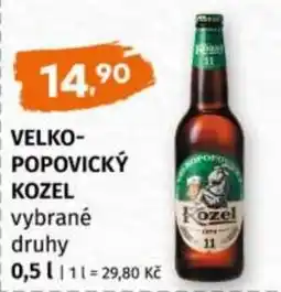 Terno Velkopopovický kozel nabídka