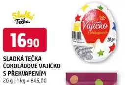 Terno Sladká tečka čokoládové vajíčko s překvapením nabídka