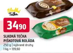Terno Sladká tečka piškotová roláda nabídka
