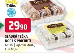 Terno Sladká tečka dort s příchutí nabídka
