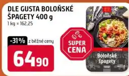 Terno Dle gusta boloňské špagety nabídka